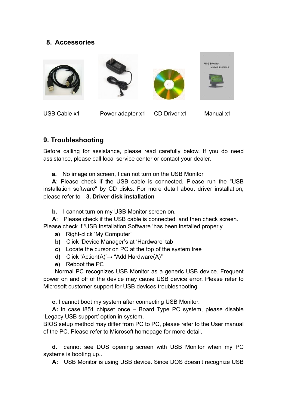 Feelworld DP101T User Manual | Page 11 / 12