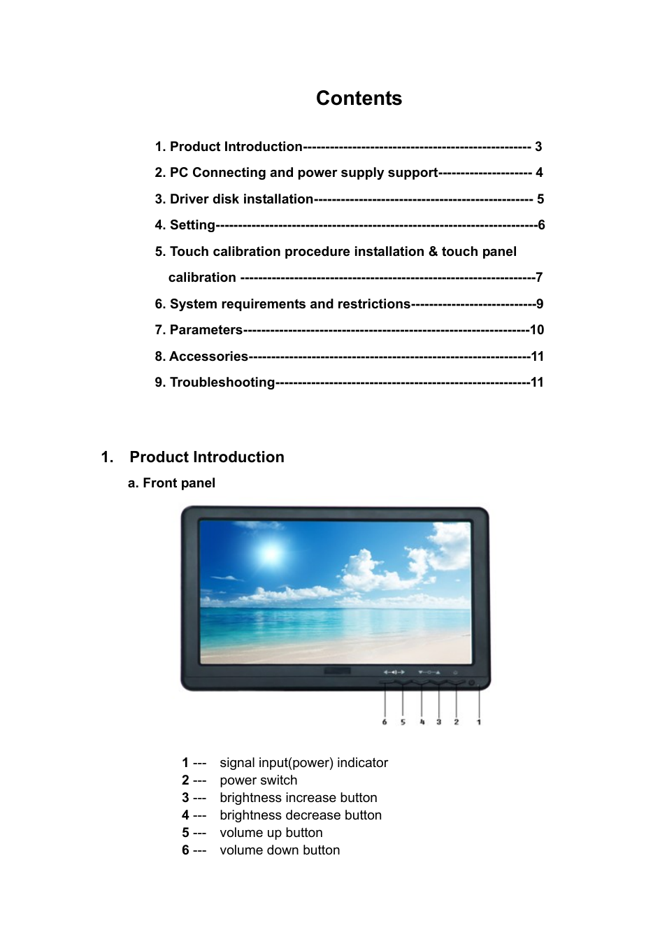 Feelworld DP101T User Manual | Page 3 / 12