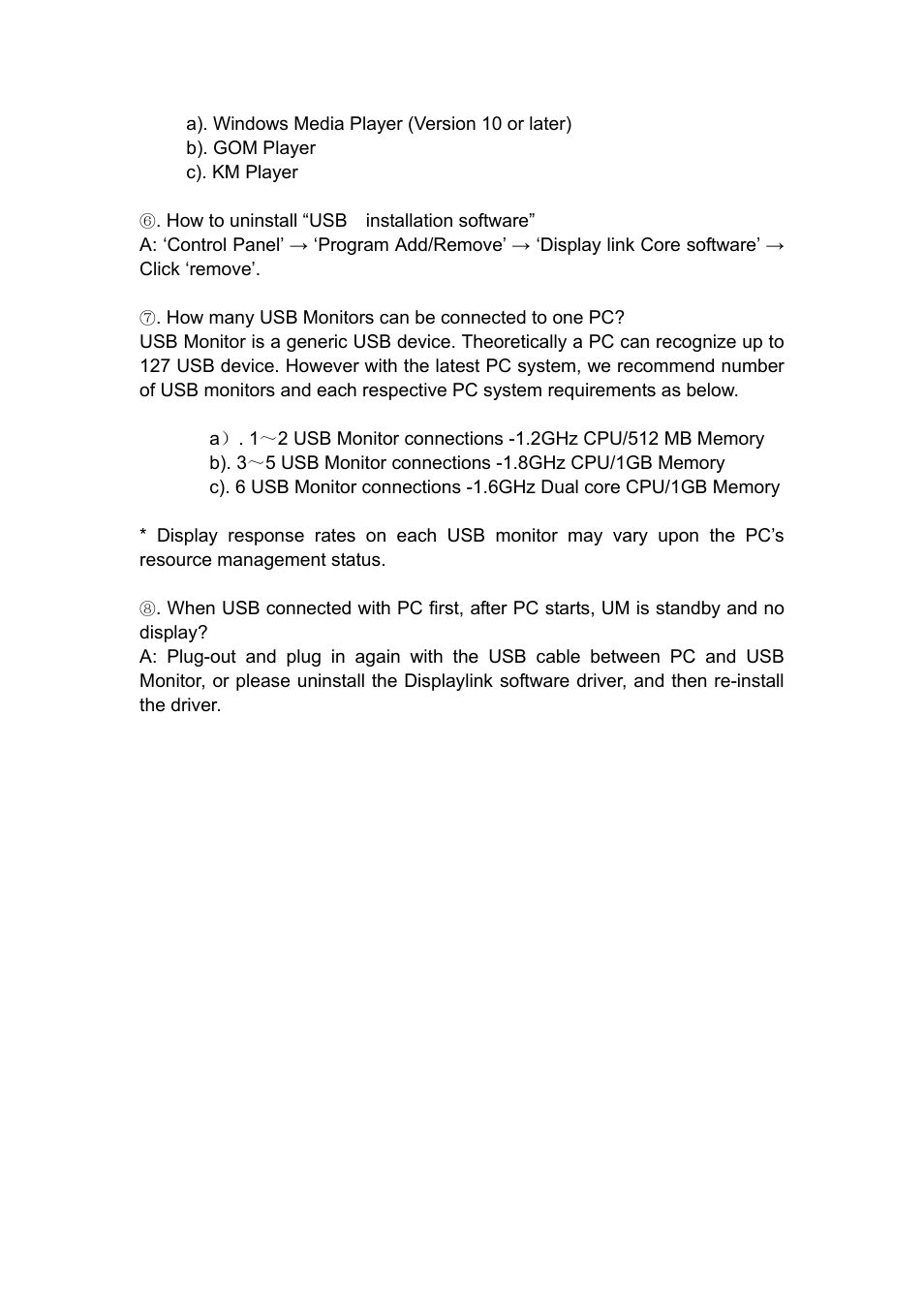 Feelworld DP701T User Manual | Page 10 / 10
