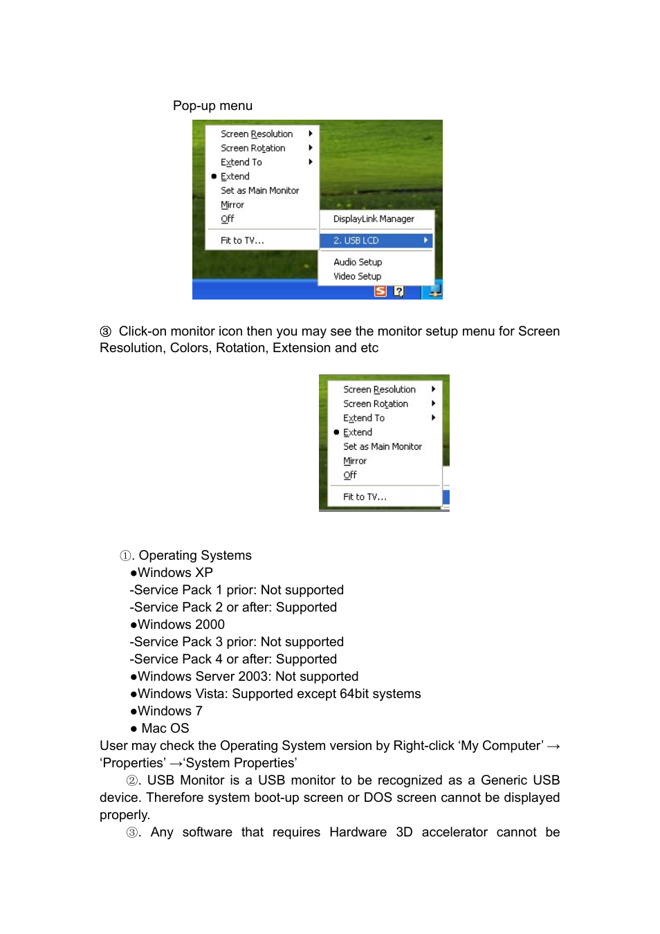 System requirements & restrictions | Feelworld DP701T User Manual | Page 7 / 10