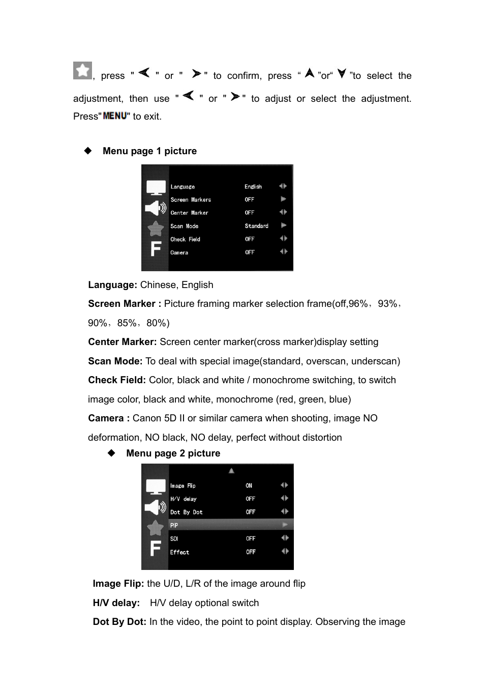 Feelworld FW-1D/S/O User Manual | Page 17 / 24
