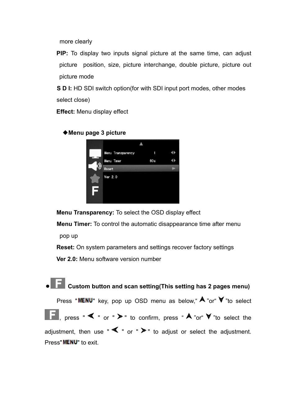 Feelworld FW-1D/S/O User Manual | Page 18 / 24