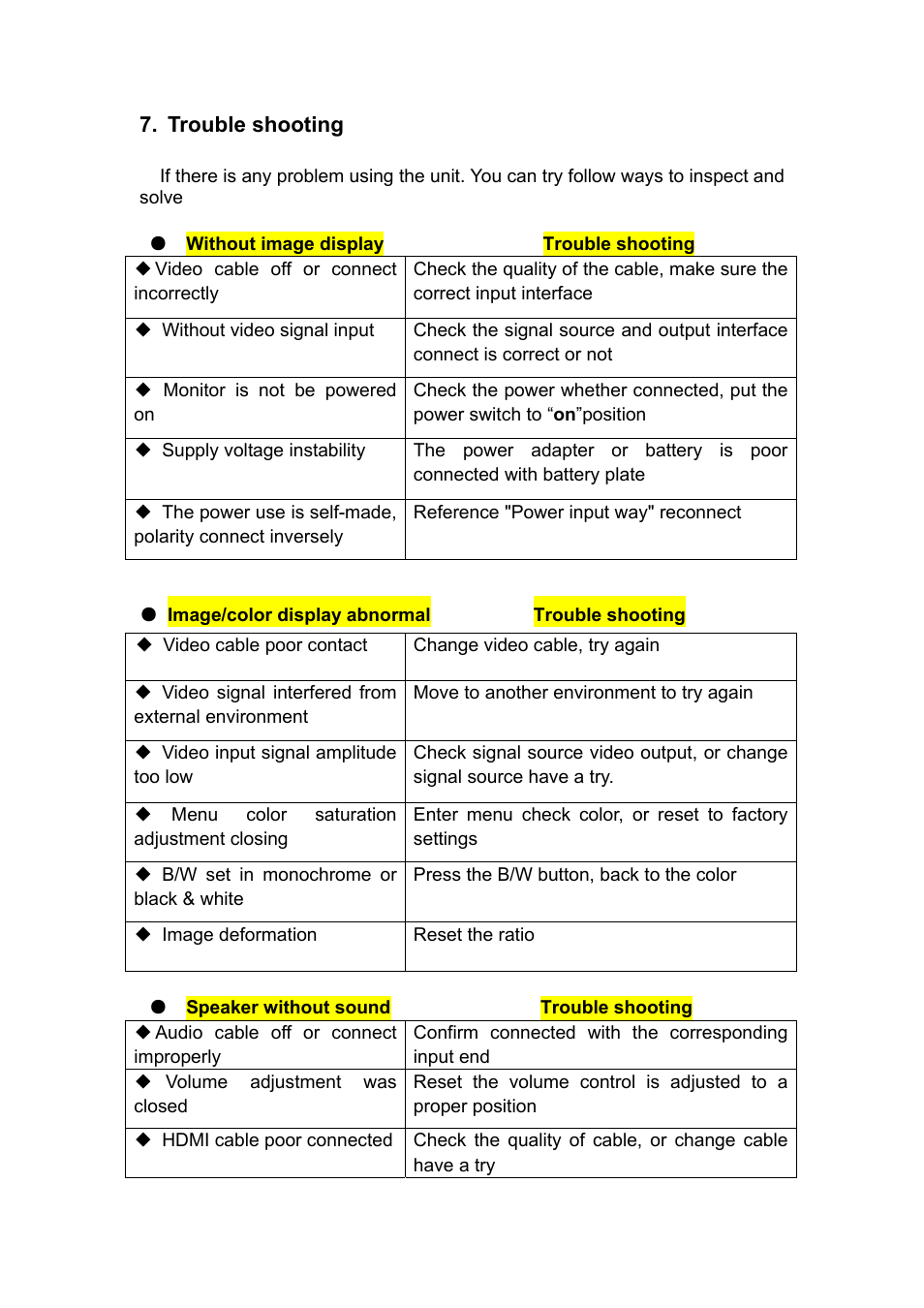 Feelworld FW-1D/S/O User Manual | Page 23 / 24