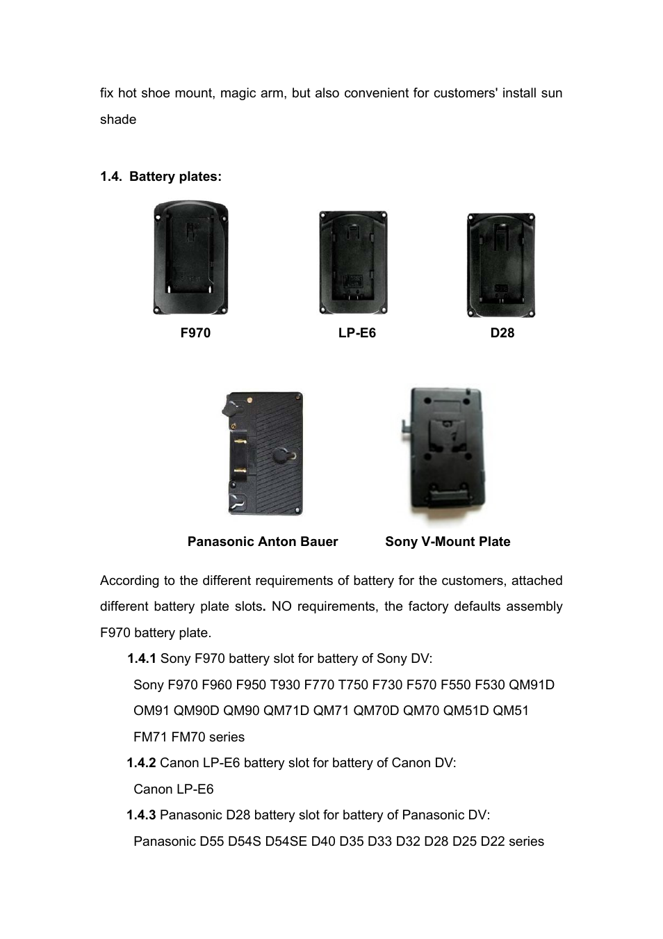 Feelworld FW-1D/S/O User Manual | Page 7 / 24