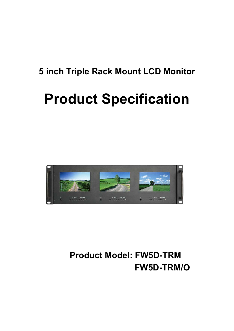 Feelworld FW5D-TRM/O User Manual | 10 pages