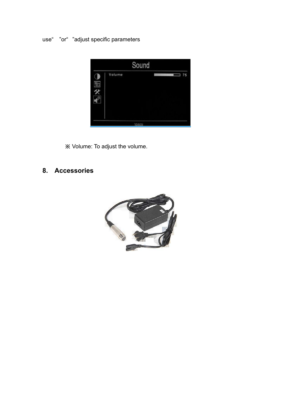 Accessories | Feelworld FW5D-TRM/O User Manual | Page 10 / 10