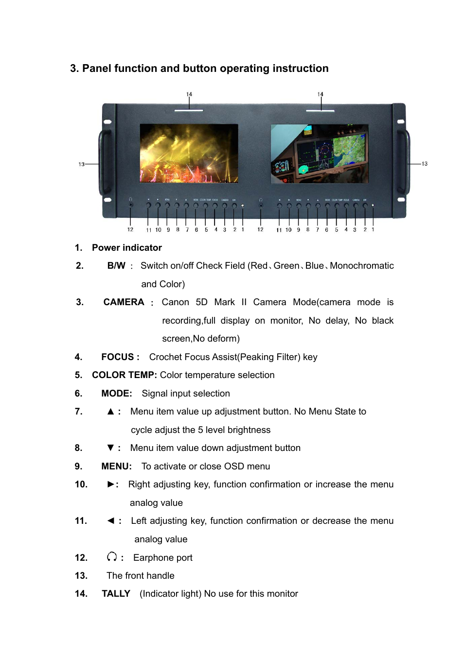 Feelworld FW7D-DRM/O User Manual | Page 4 / 10