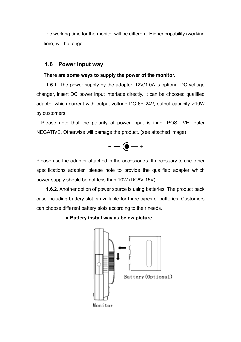 Feelworld FW7DII/O User Manual | Page 8 / 21