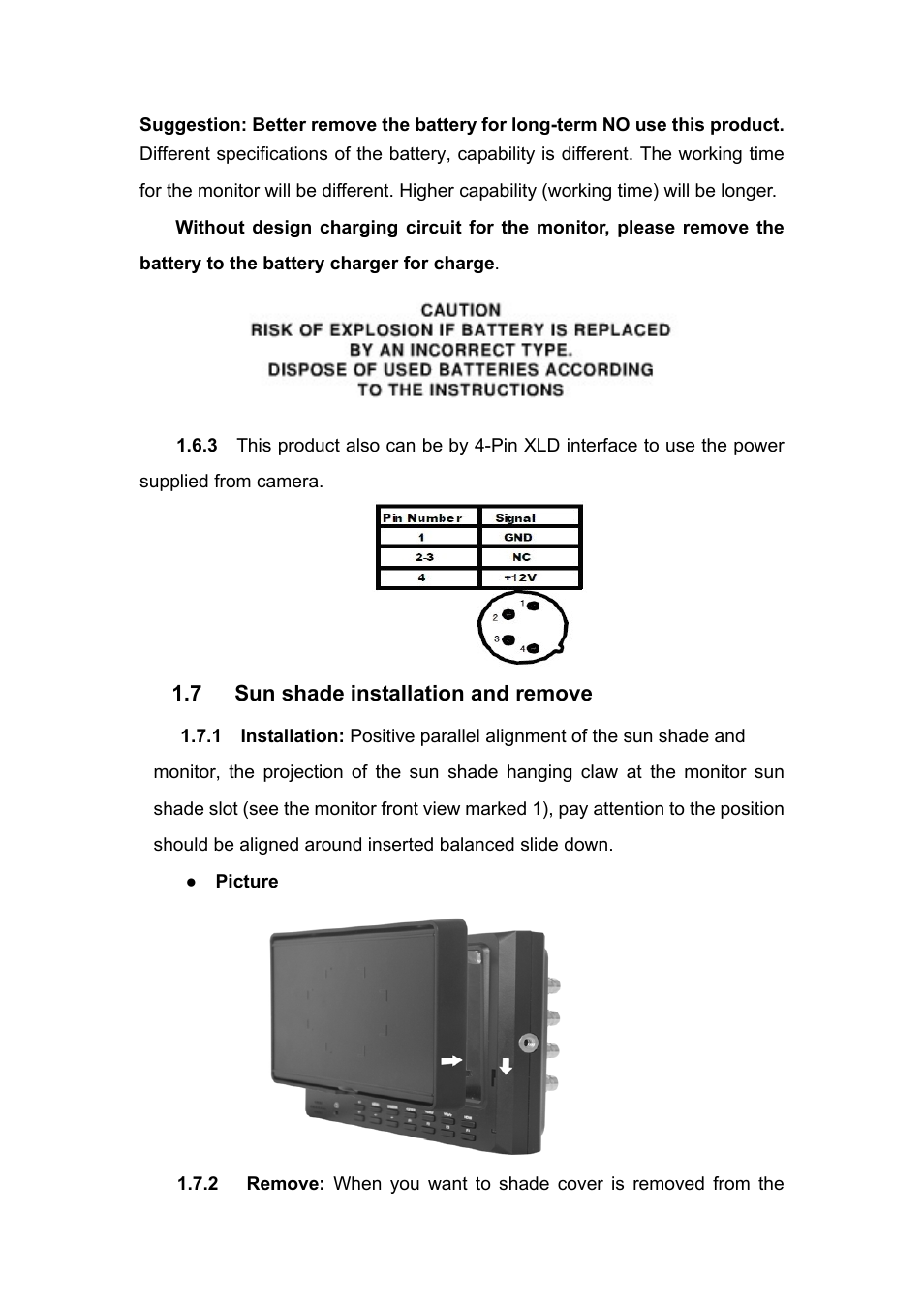 Feelworld FW7DII/O User Manual | Page 9 / 21