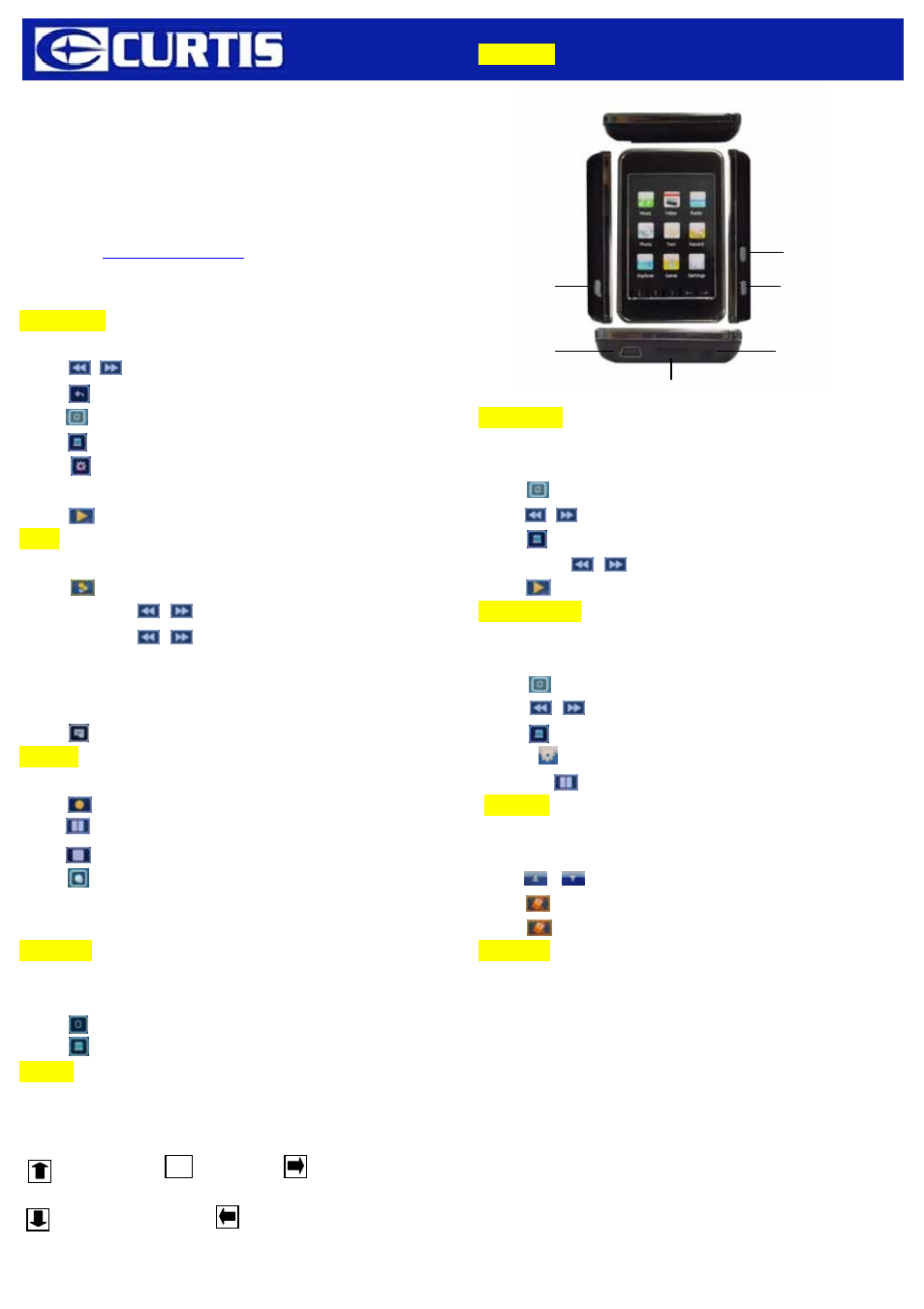 Curtis MPK8854AUK User Manual | 1 page