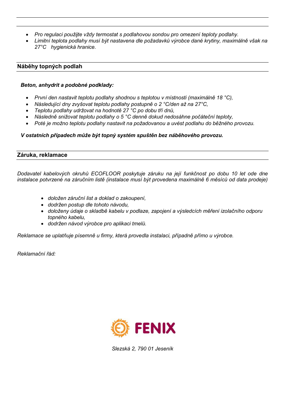 Fenix AL-MAT User Manual | Page 4 / 16