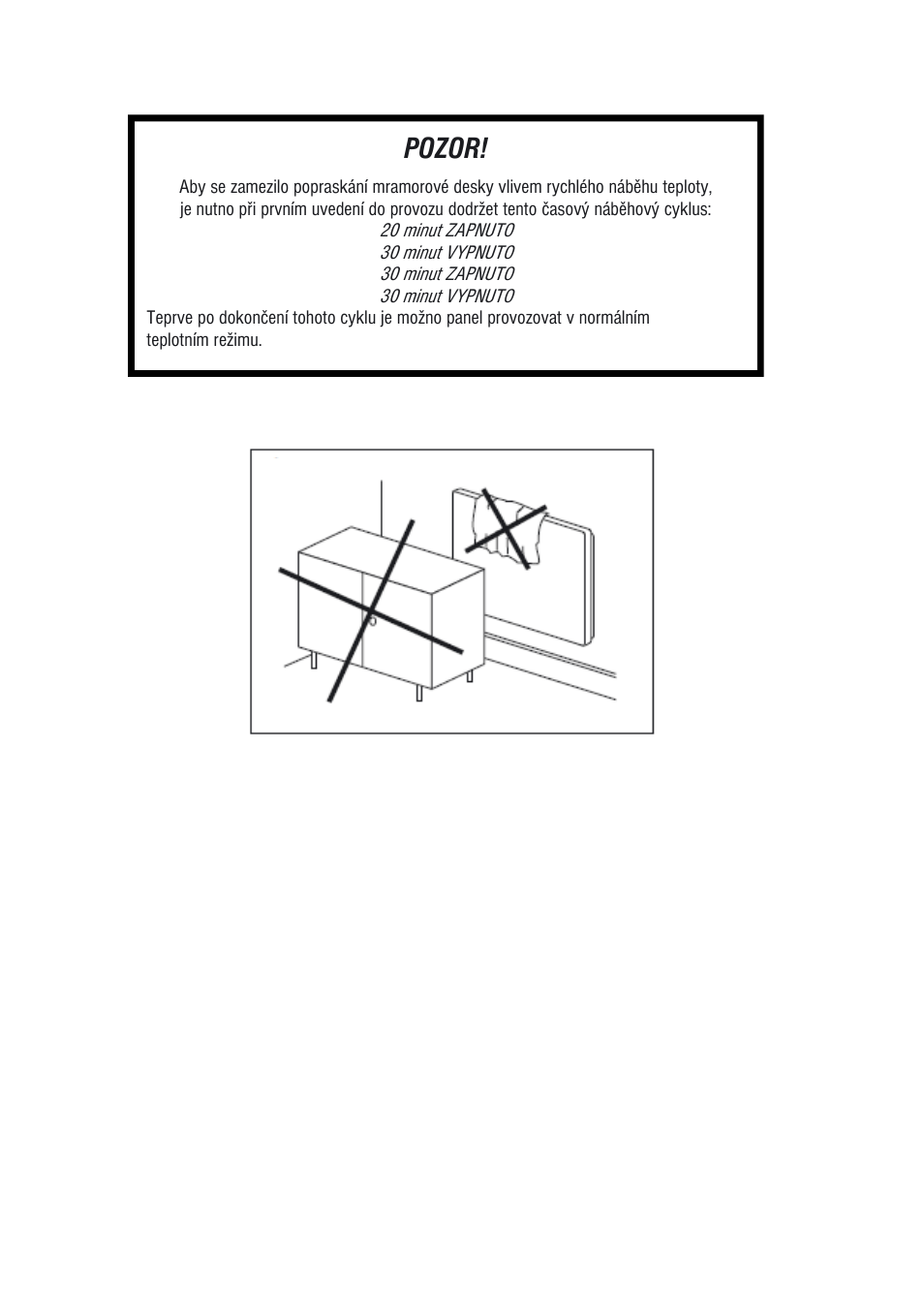 Pozor | Fenix PANEL MR User Manual | Page 3 / 20