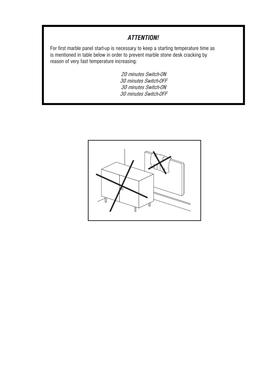 Attention | Fenix PANEL MR User Manual | Page 9 / 20