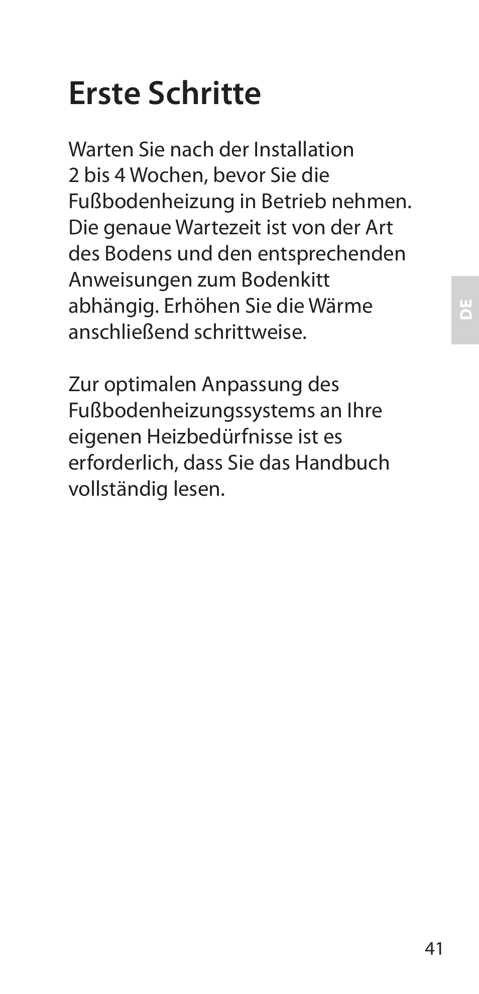 Erste schritte | Fenix Therm 105 User Manual | Page 43 / 84