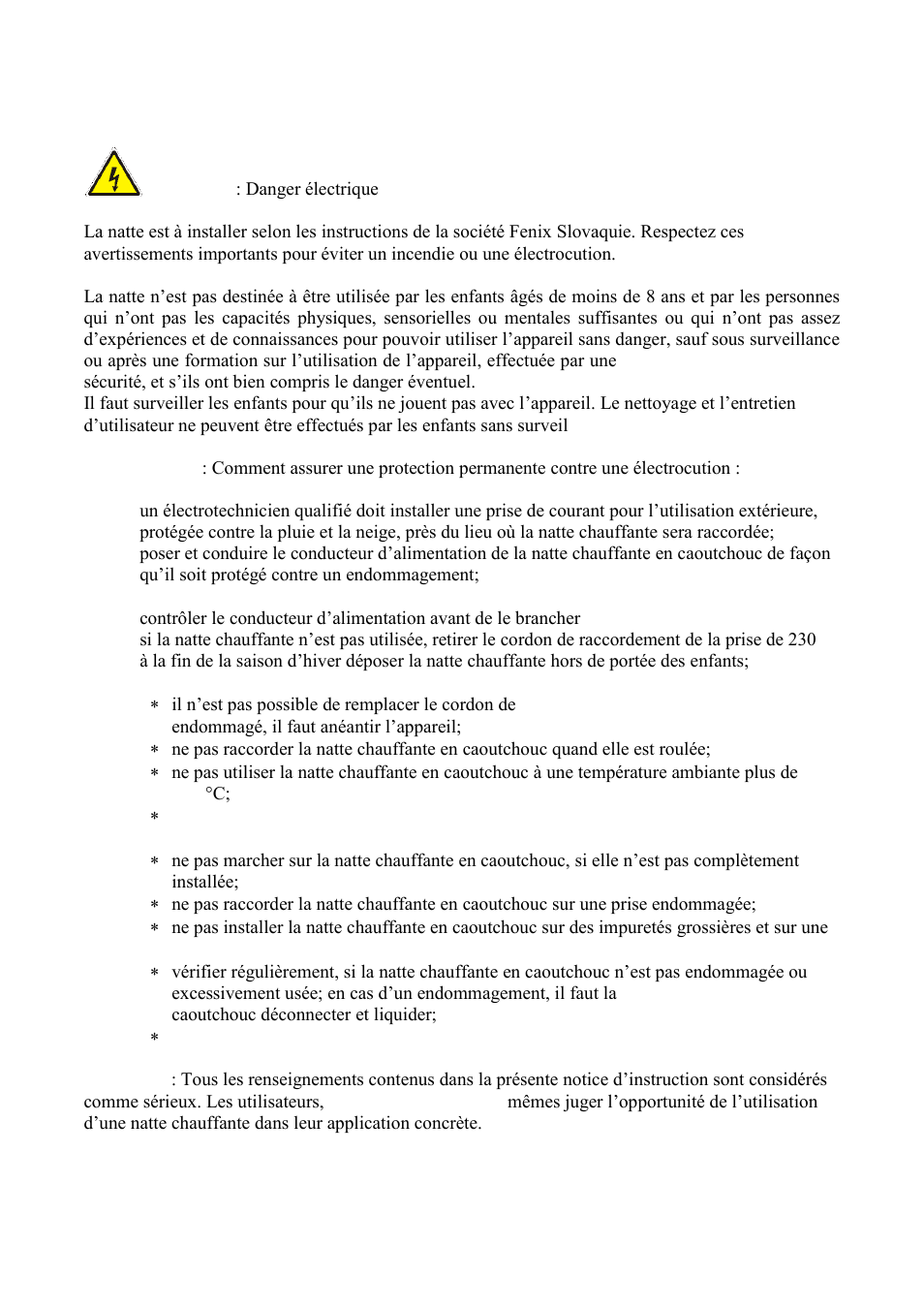 Fenix W-MAT User Manual | Page 18 / 28
