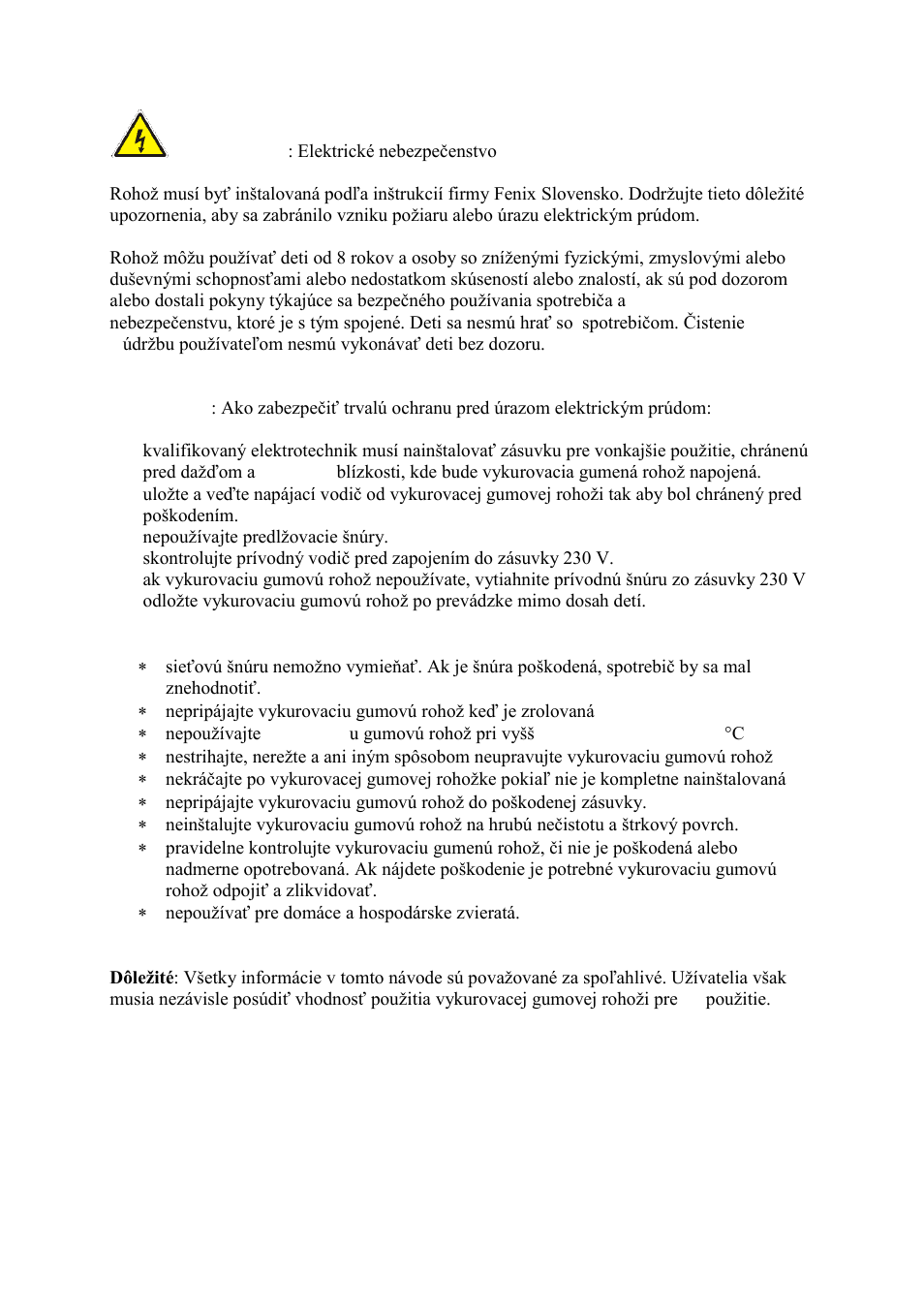 Fenix W-MAT User Manual | Page 26 / 28
