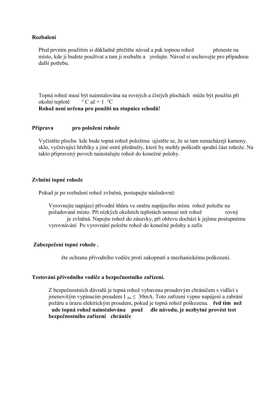Fenix W-MAT User Manual | Page 3 / 28
