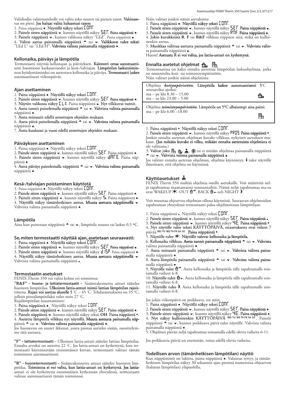 Fenix THERM 350 User Manual | Page 14 / 24