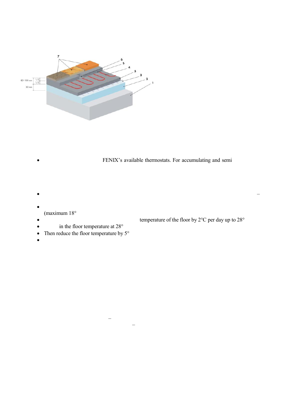 Heating outside areas (anti-freezing protection), C) regulation, D) accelerating the warming of the heating floor | A) dimensioning | Fenix ADPSV 18 User Manual | Page 12 / 22