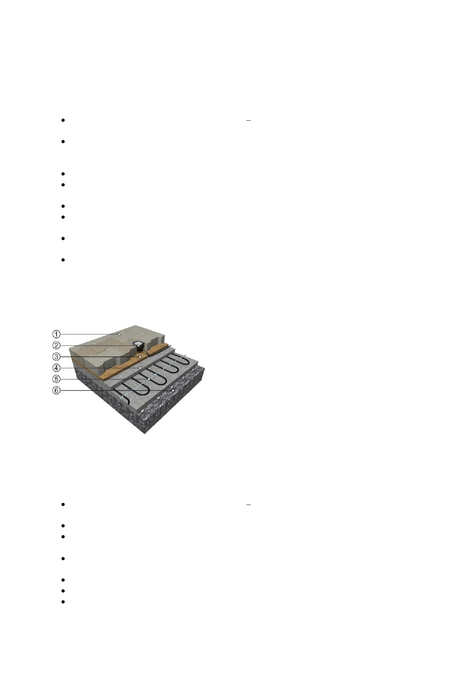 B) installing into concrete, C) installing into fine washed sand | Fenix ADPSV 18 User Manual | Page 13 / 22