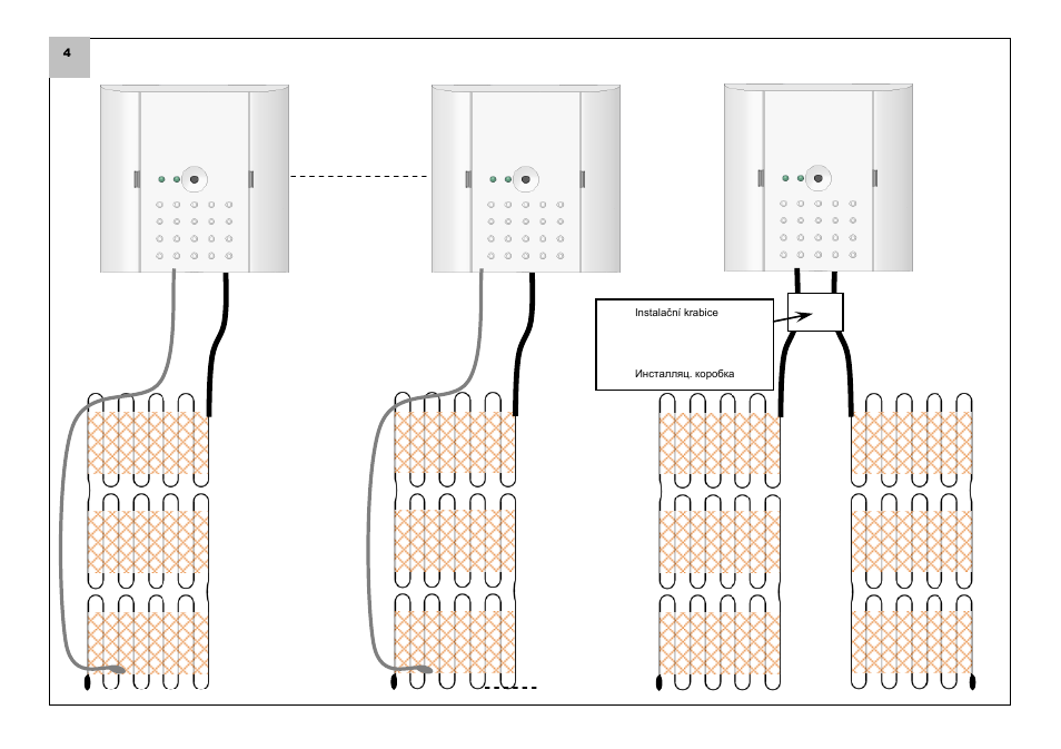Master receiver slave unit (up to 3) | Fenix Watts V23 User Manual | Page 22 / 24