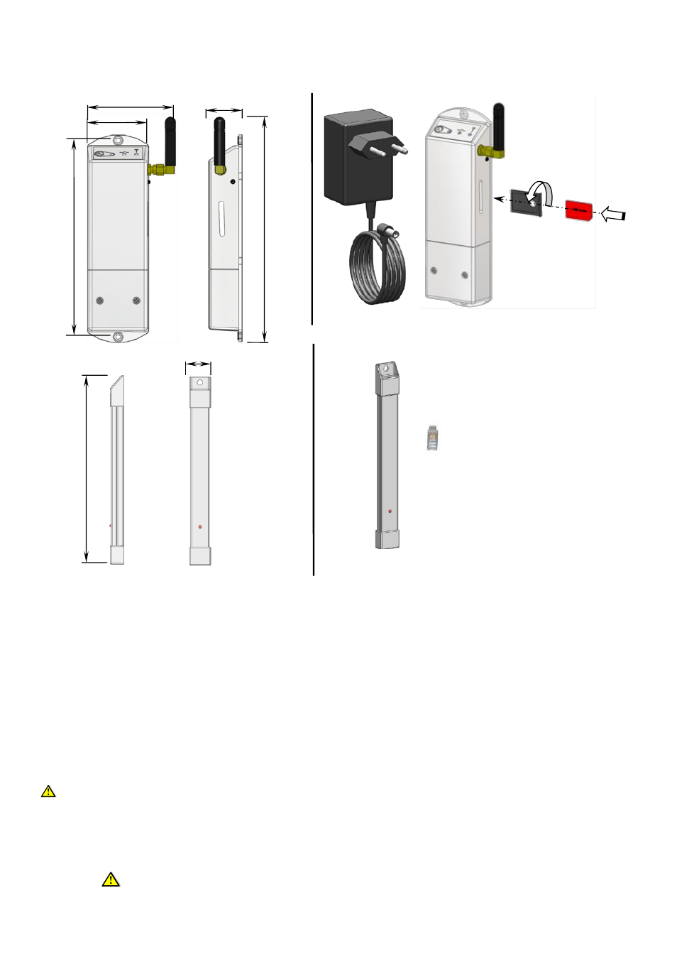 5 medidas, 6 instalación y conexión eléctrica | Fenix Watts V27 User Manual | Page 75 / 104