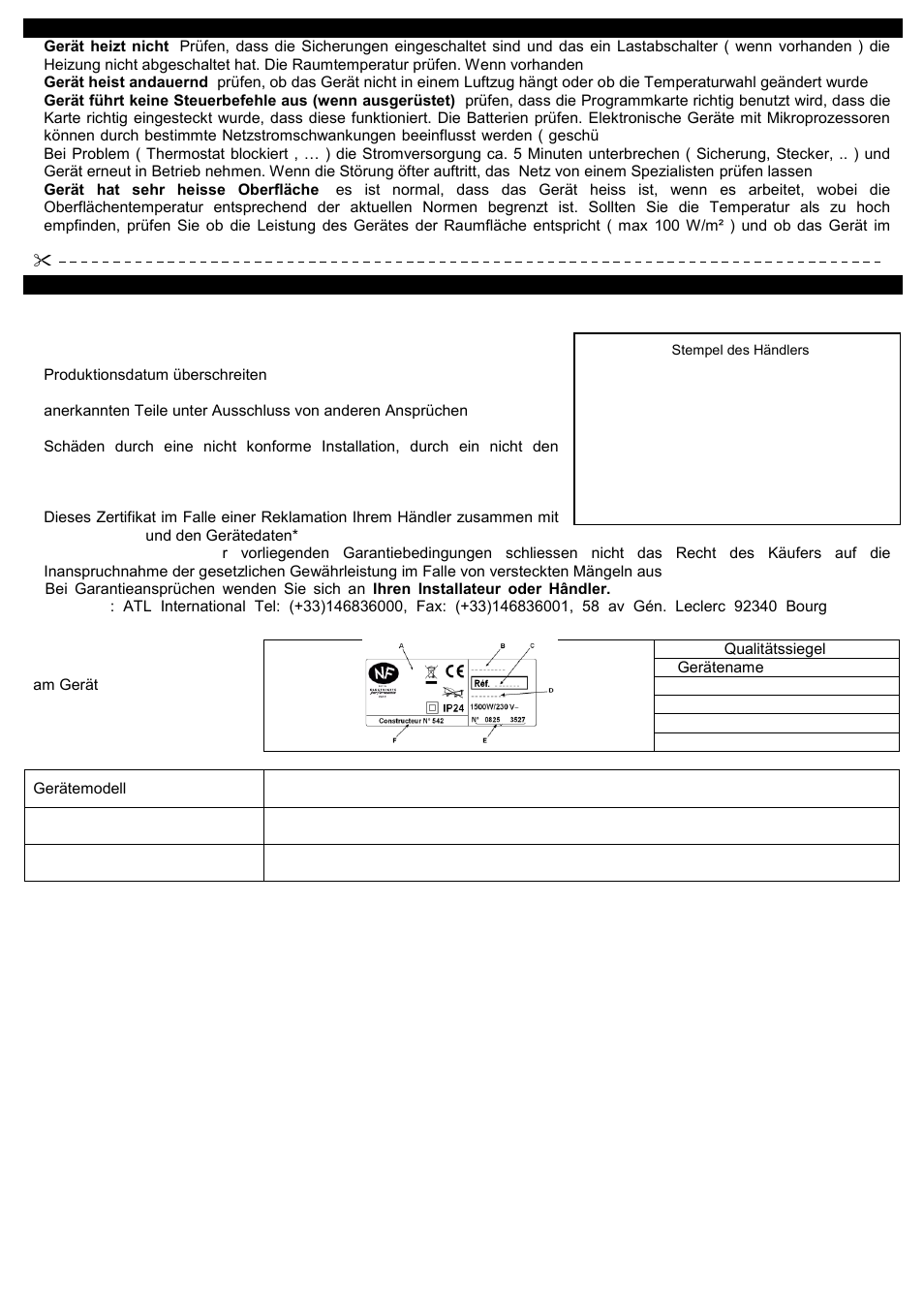 Fenix ECOFLEX TAC User Manual | Page 14 / 14