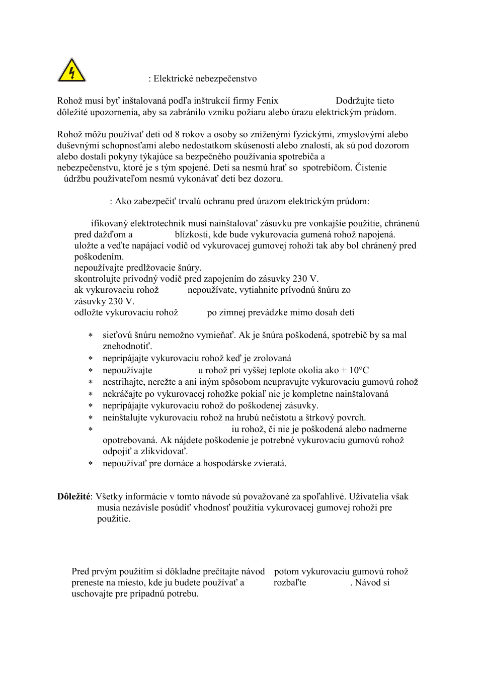 Fenix S-MAT User Manual | Page 26 / 28