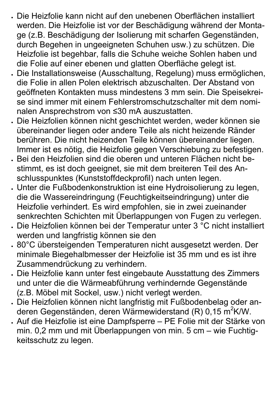 Fenix ECOFILM SET User Manual | Page 10 / 24