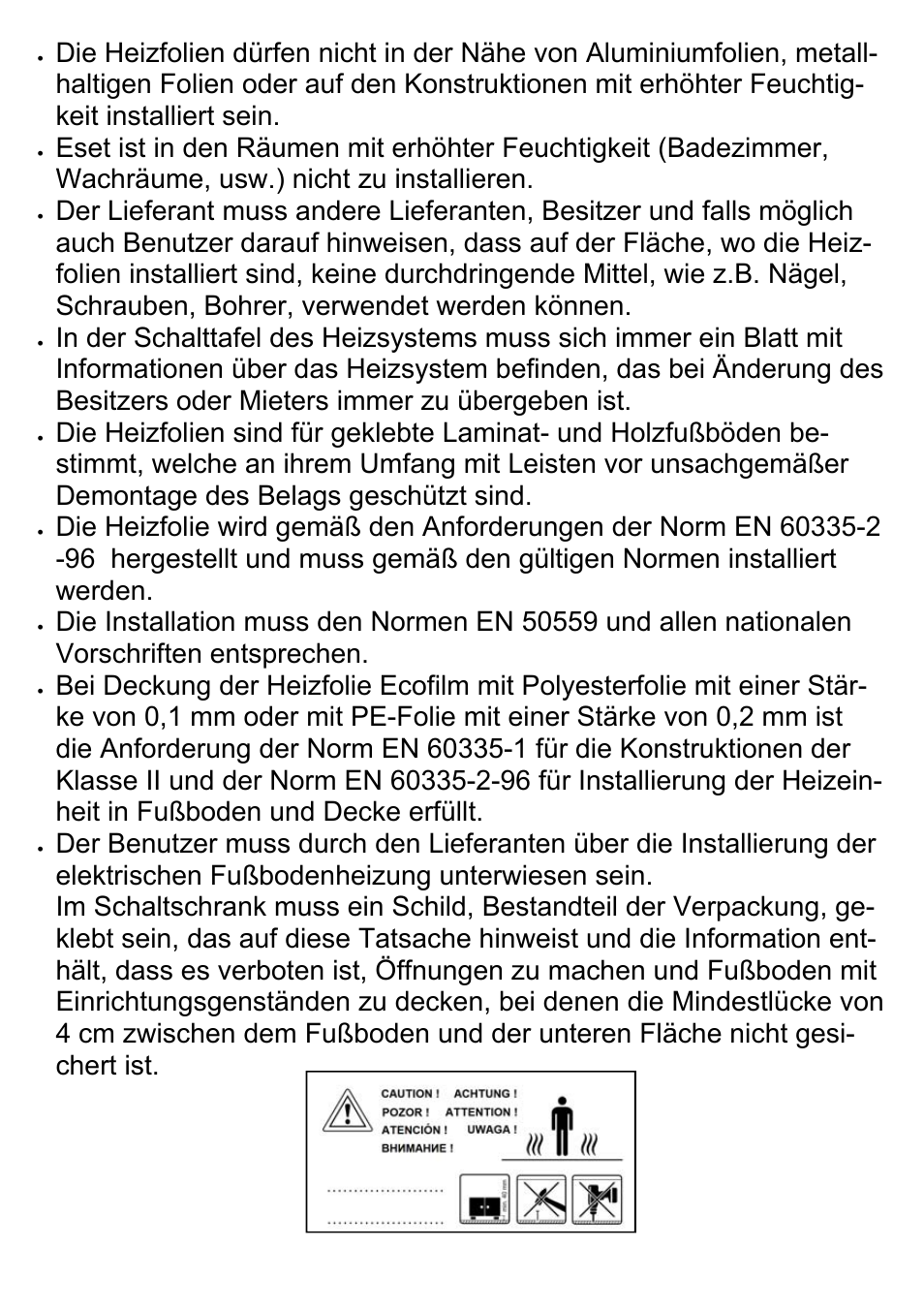 Fenix ECOFILM SET User Manual | Page 11 / 24