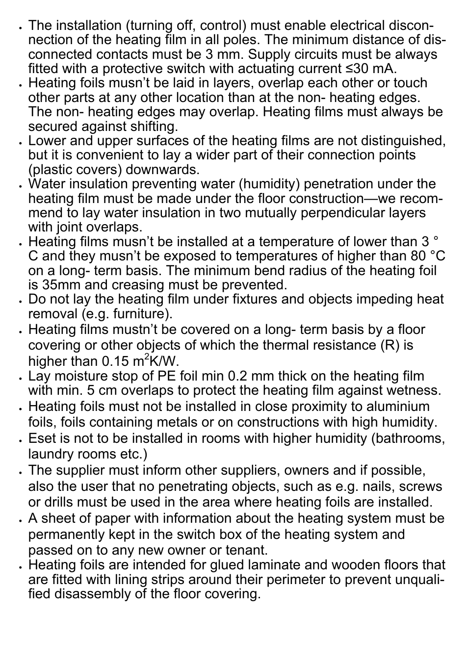 Fenix ECOFILM SET User Manual | Page 4 / 24