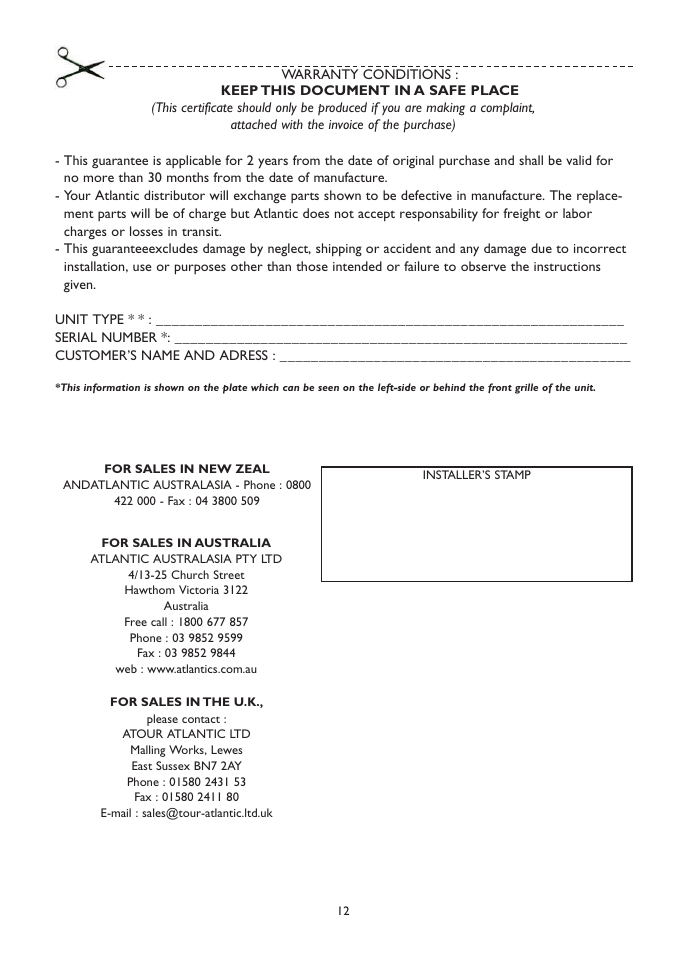 Fenix SOLIUS User Manual | Page 12 / 24
