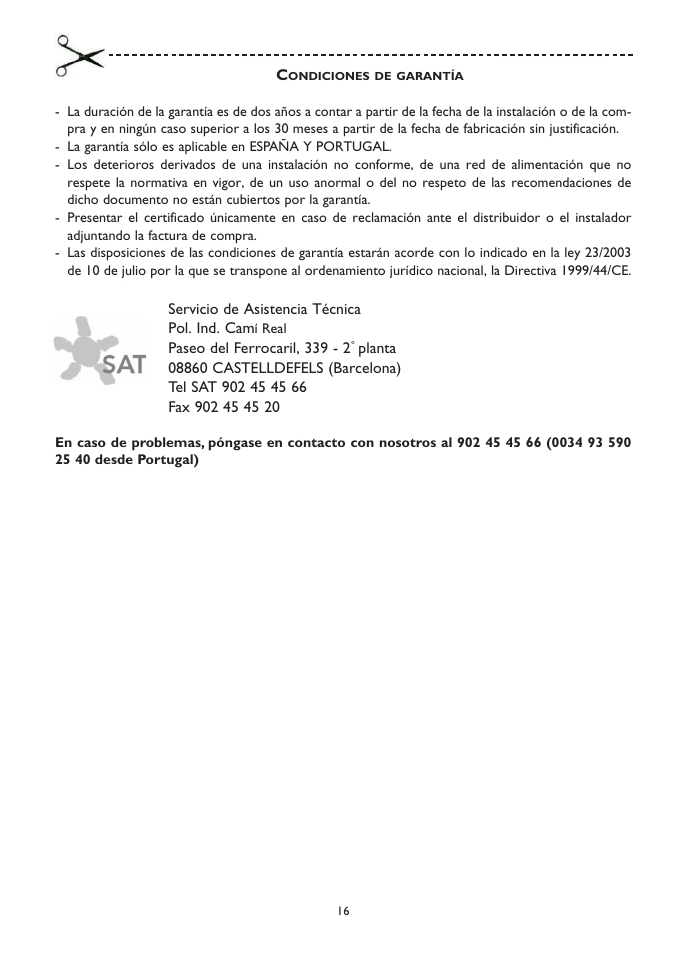 Fenix SOLIUS User Manual | Page 16 / 24