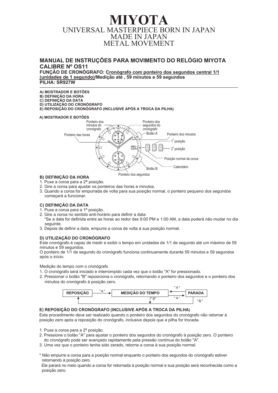 0s11_p.pdf, Miyota | FESTINA 0S11 User Manual | Page 7 / 9