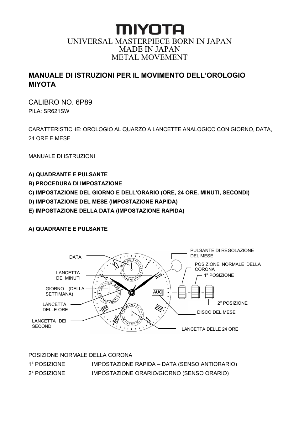 It_6p89.pdf | FESTINA F16011 User Manual | Page 12 / 23