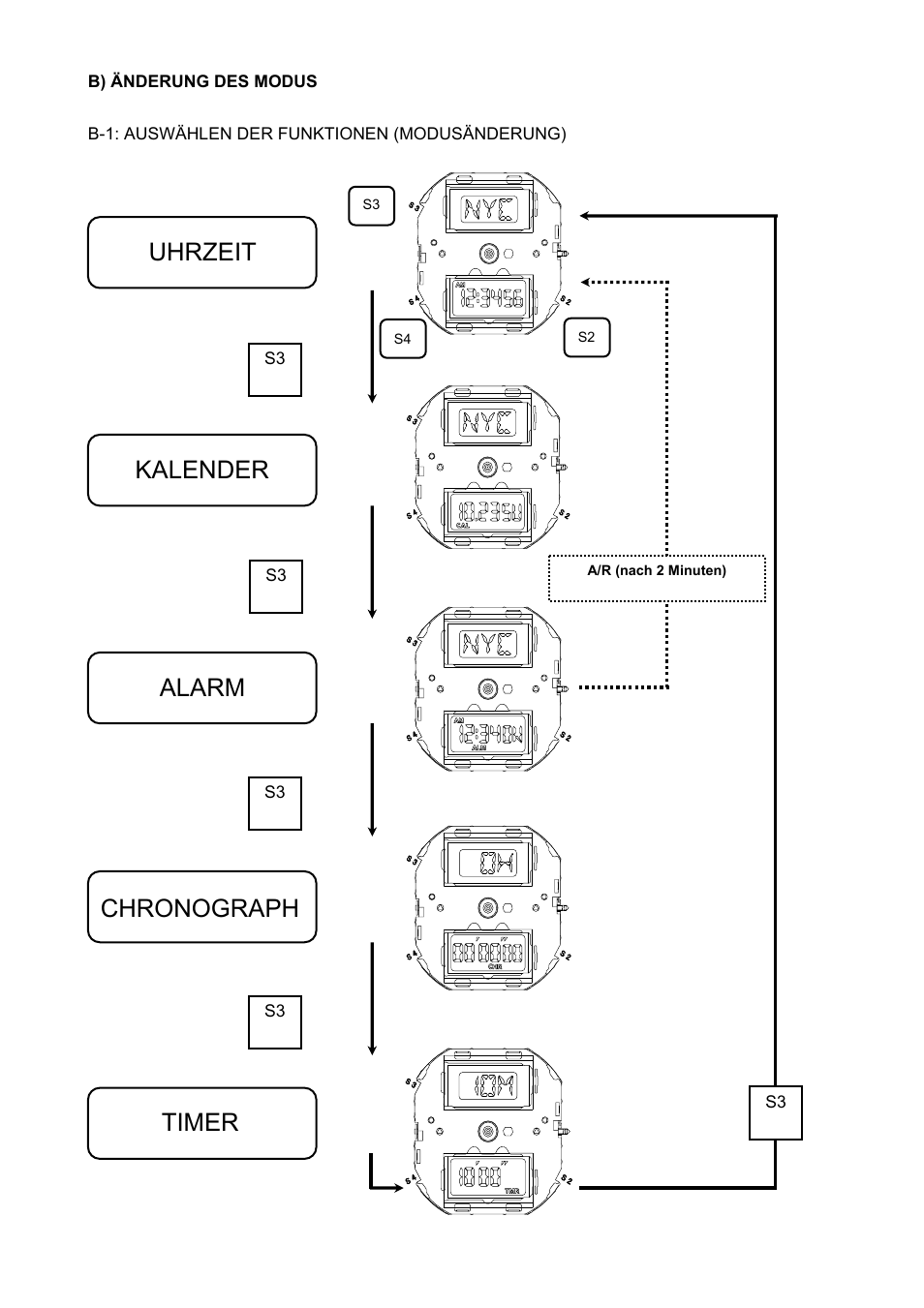 Uhrzeit kalender alarm chronograph timer | FESTINA T270 User Manual | Page 14 / 80