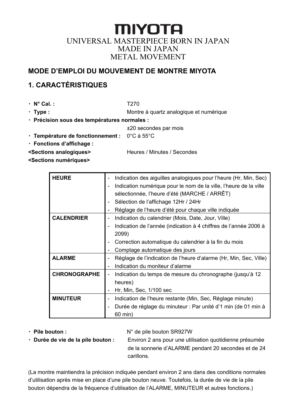 Fr_t270.pdf | FESTINA T270 User Manual | Page 21 / 80