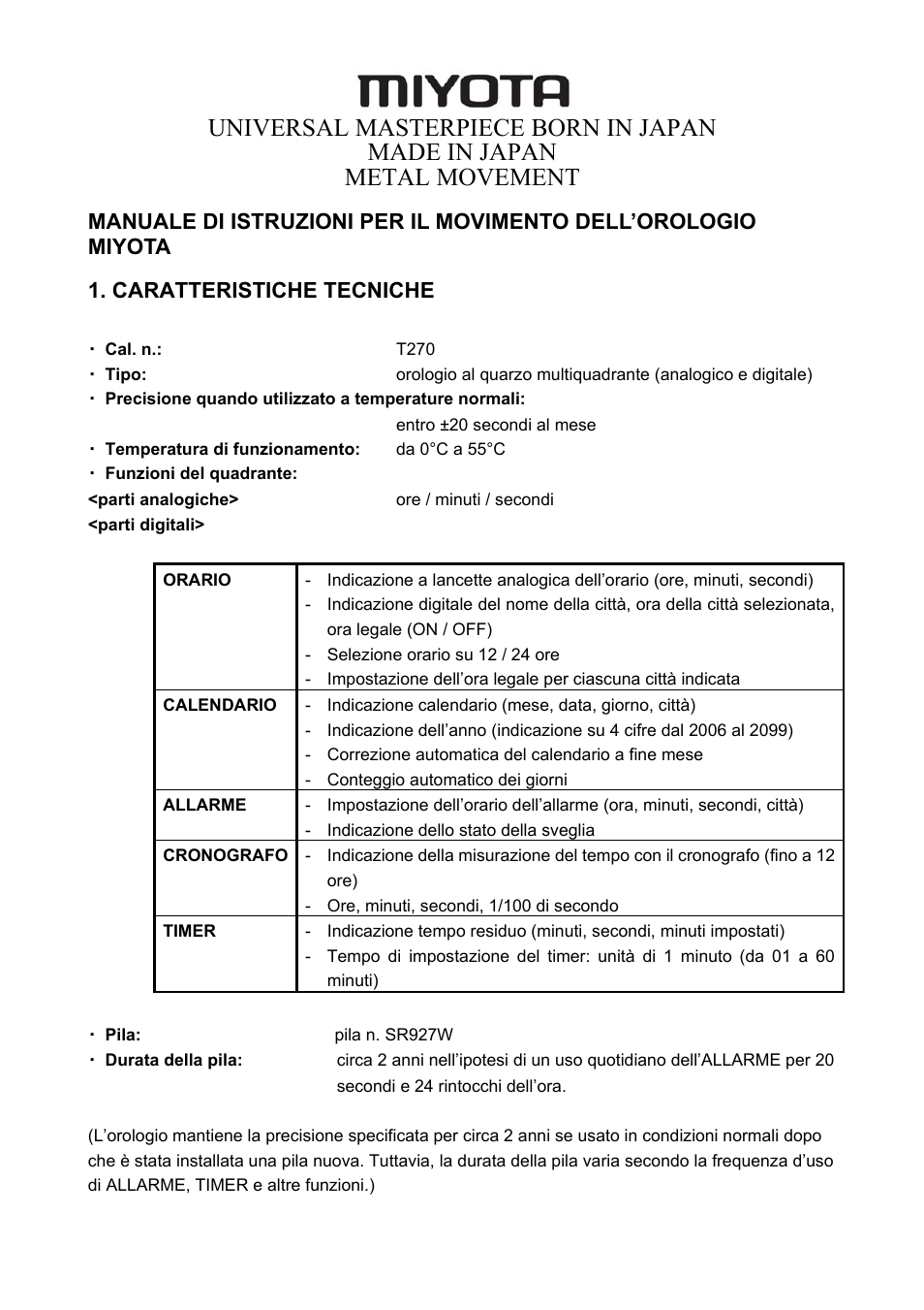 It_t270.pdf | FESTINA T270 User Manual | Page 41 / 80