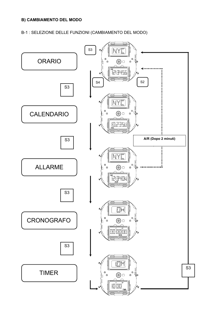 Orario calendario allarme cronografo timer | FESTINA T270 User Manual | Page 44 / 80