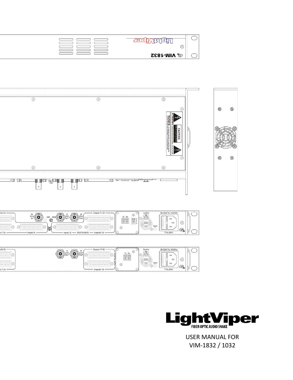 FiberPlex VIM-1032 User Manual | 21 pages