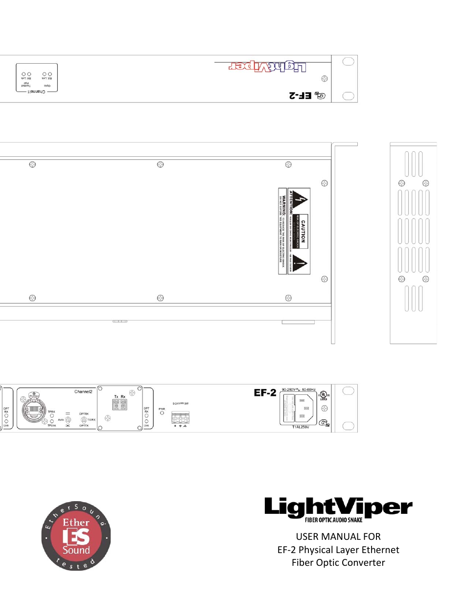 FiberPlex EF2 User Manual | 18 pages