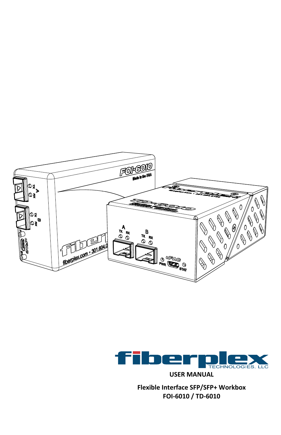 FiberPlex FOI-6010 User Manual | 16 pages