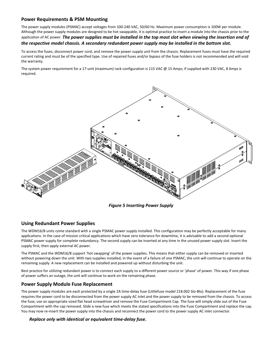 FiberPlex WDM8 User Manual | Page 12 / 24