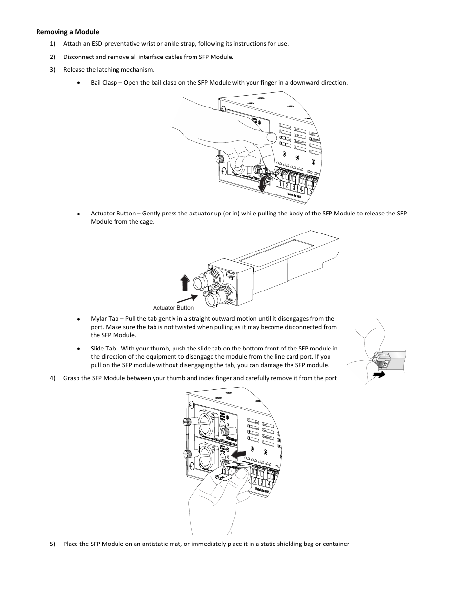 FiberPlex WDM8 User Manual | Page 15 / 24