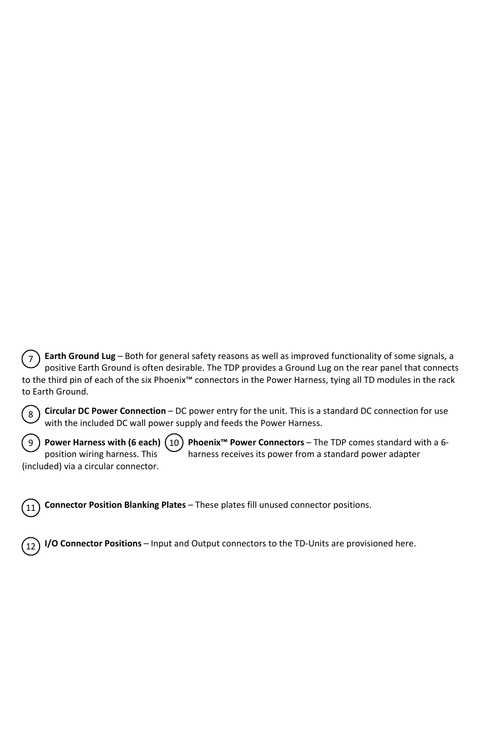 FiberPlex TDP User Manual | Page 7 / 12