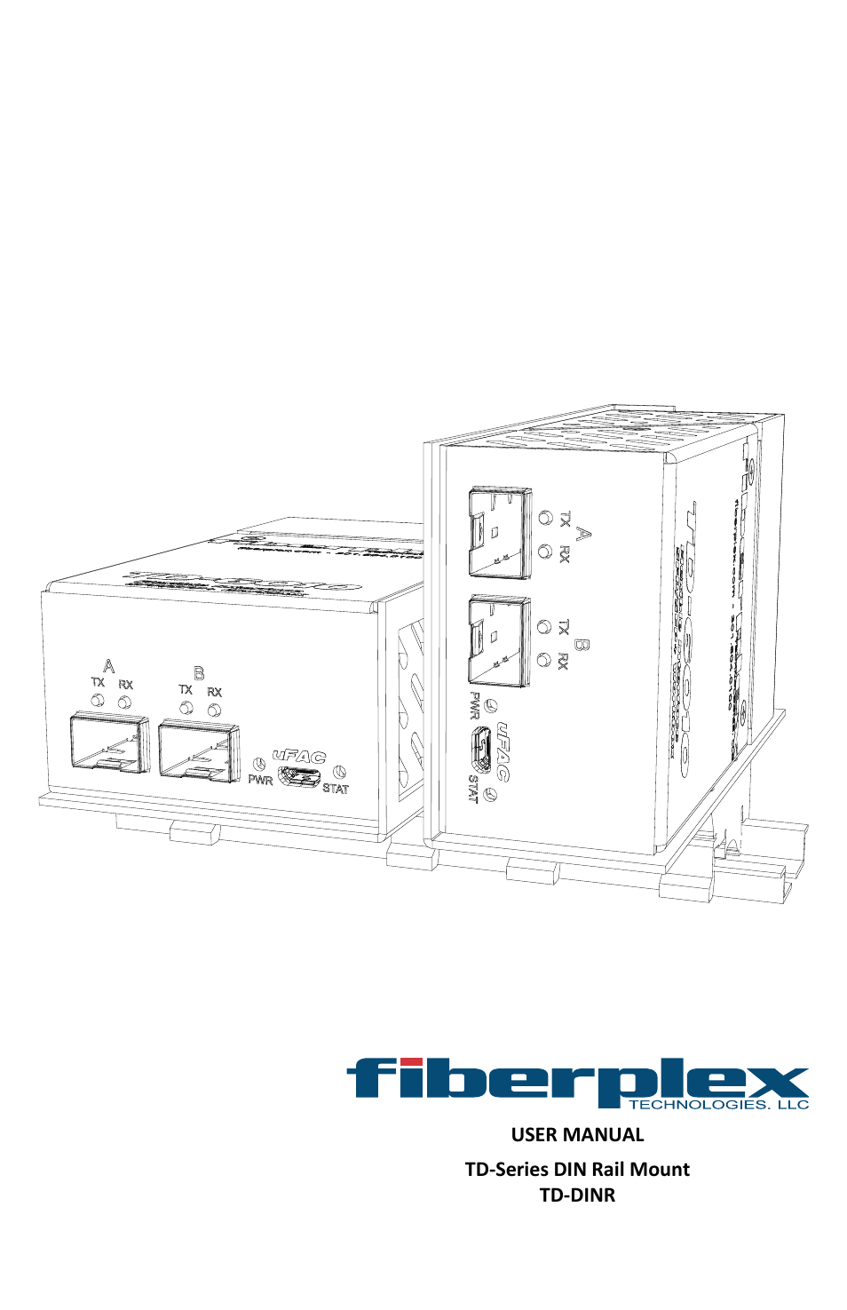 FiberPlex TD-DINR User Manual | 8 pages