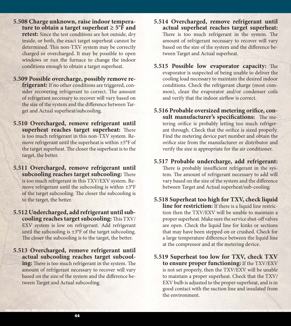 Fieldpiece HG2 - HVAC Guide System Analyzer User Manual | Page 23 / 37