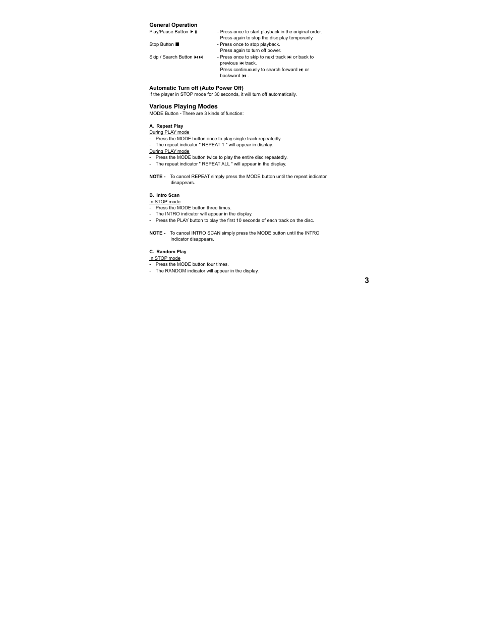 Curtis CD156UK User Manual | Page 4 / 6