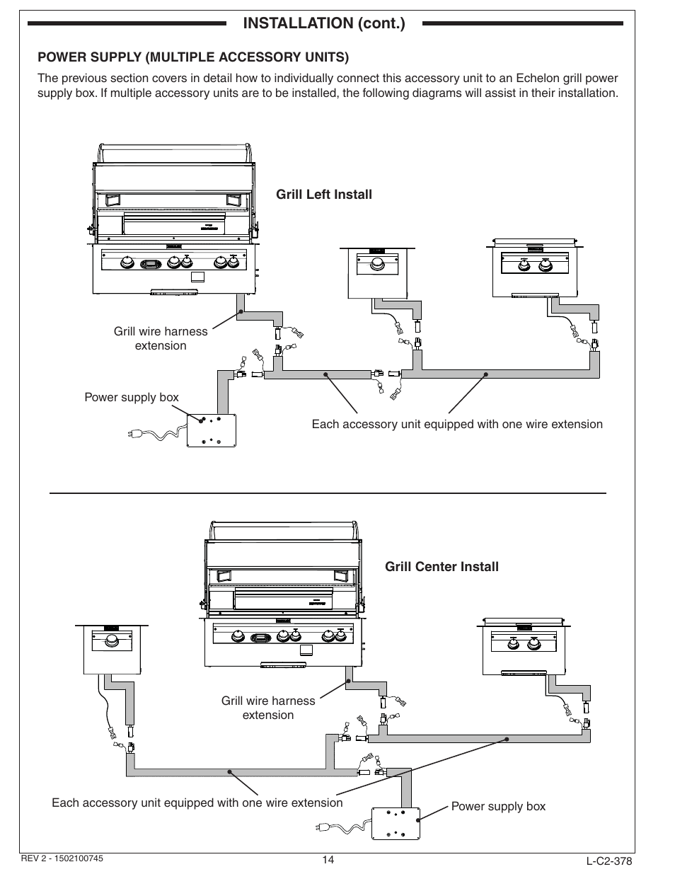 Installation (cont.) | Fire Magic Diamond Single Sideburner 32794-1 Series User Manual | Page 14 / 26