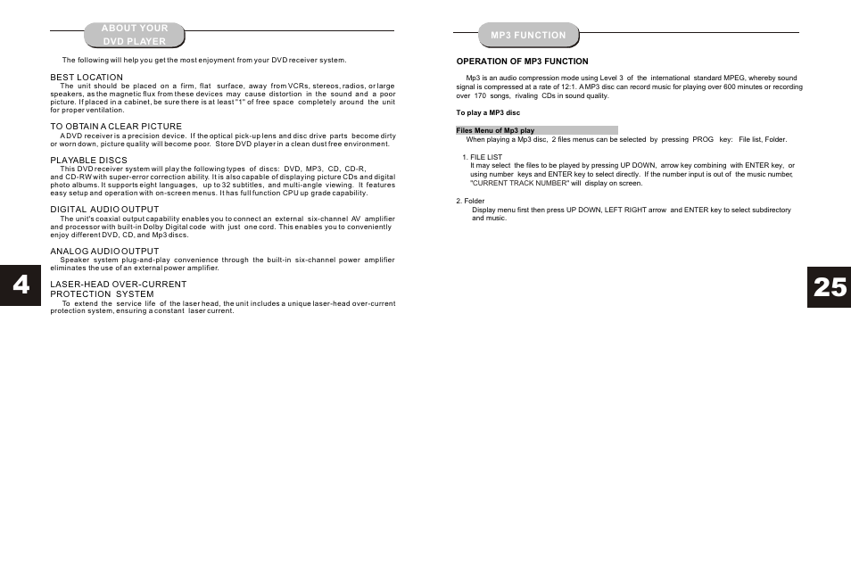 Т³гж 5 | Curtis DVD1073 User Manual | Page 5 / 15